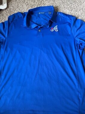 Cutter & Buck Royal Blue Short-Sleeve Polo with Embroidered A Logo
